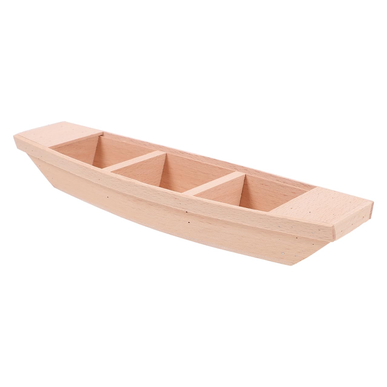 Amazon.com: Kisangel 1pc Miniature Wooden Boat Wooden Boat